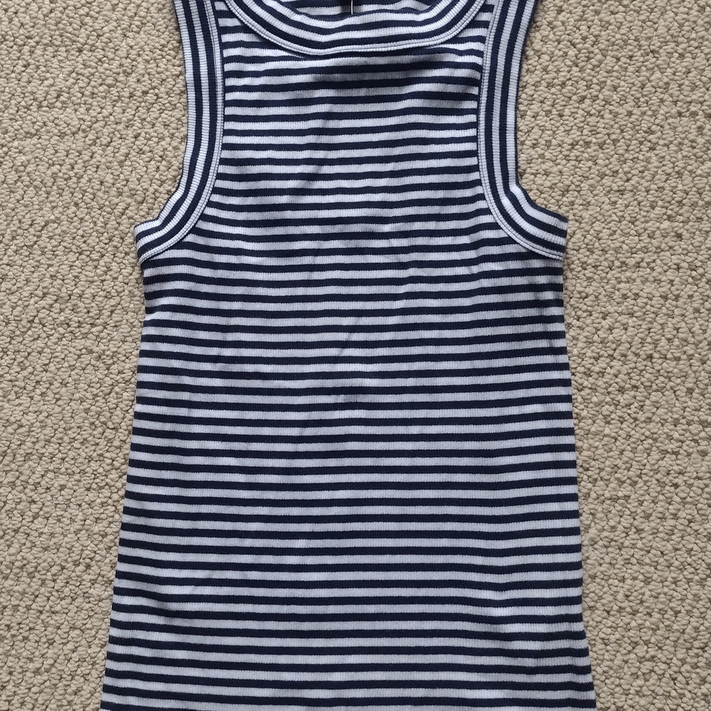 Striped Sleeveless Top